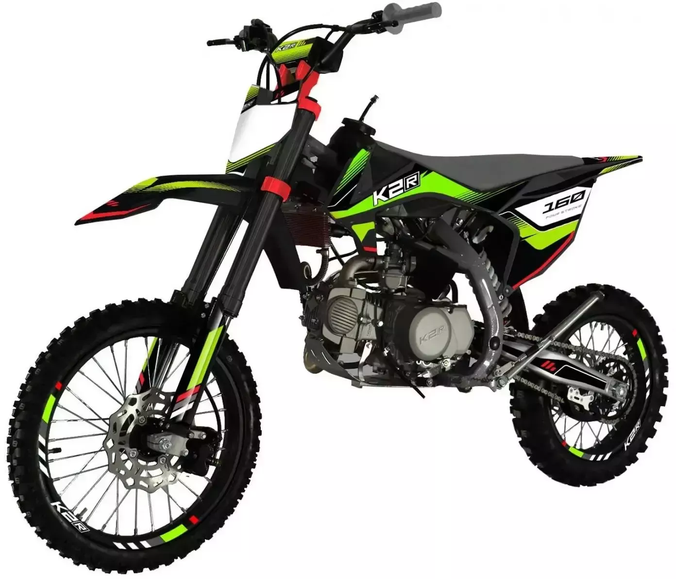 Питбайк K2R SX 160, Lime/Black, 2023