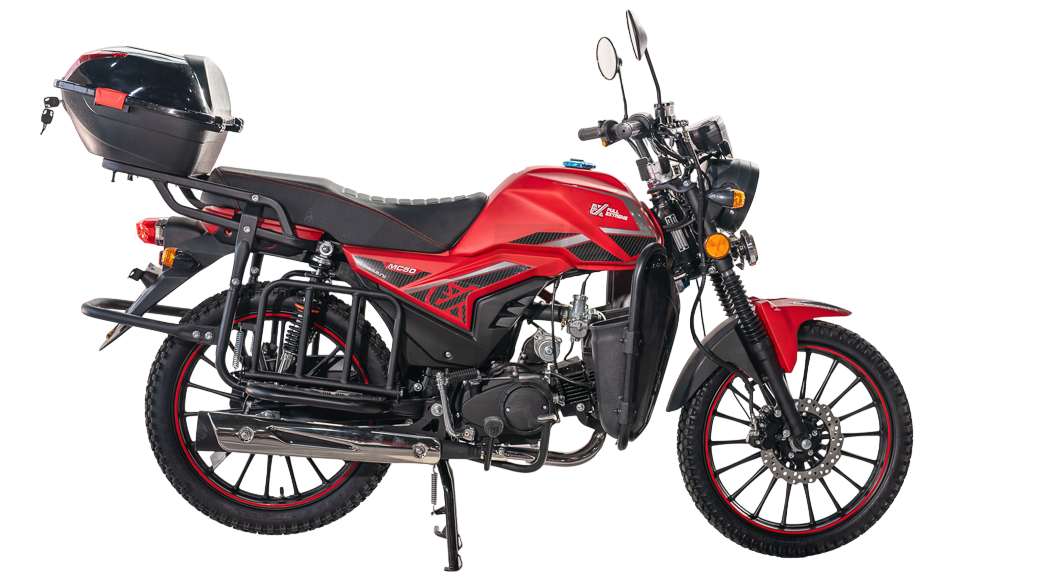 Мопед FX MC-50 "МАХ" (4с) 17/17 (Красный)