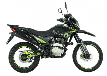 Мотоцикл эндуро Rockot (Рокот) XR250 (черный/зеленый, 21/18, ЭПТС) Мотоцикл эндуро Rockot (Рокот) XR250 (черный/зеленый, 21/18, ЭПТС)