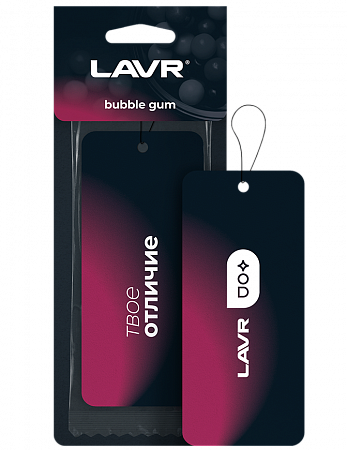 Ароматизатор картонный Lavr Bubble gum Ароматизатор картонный Lavr Bubble gum